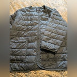 Everlane steel blue jacket